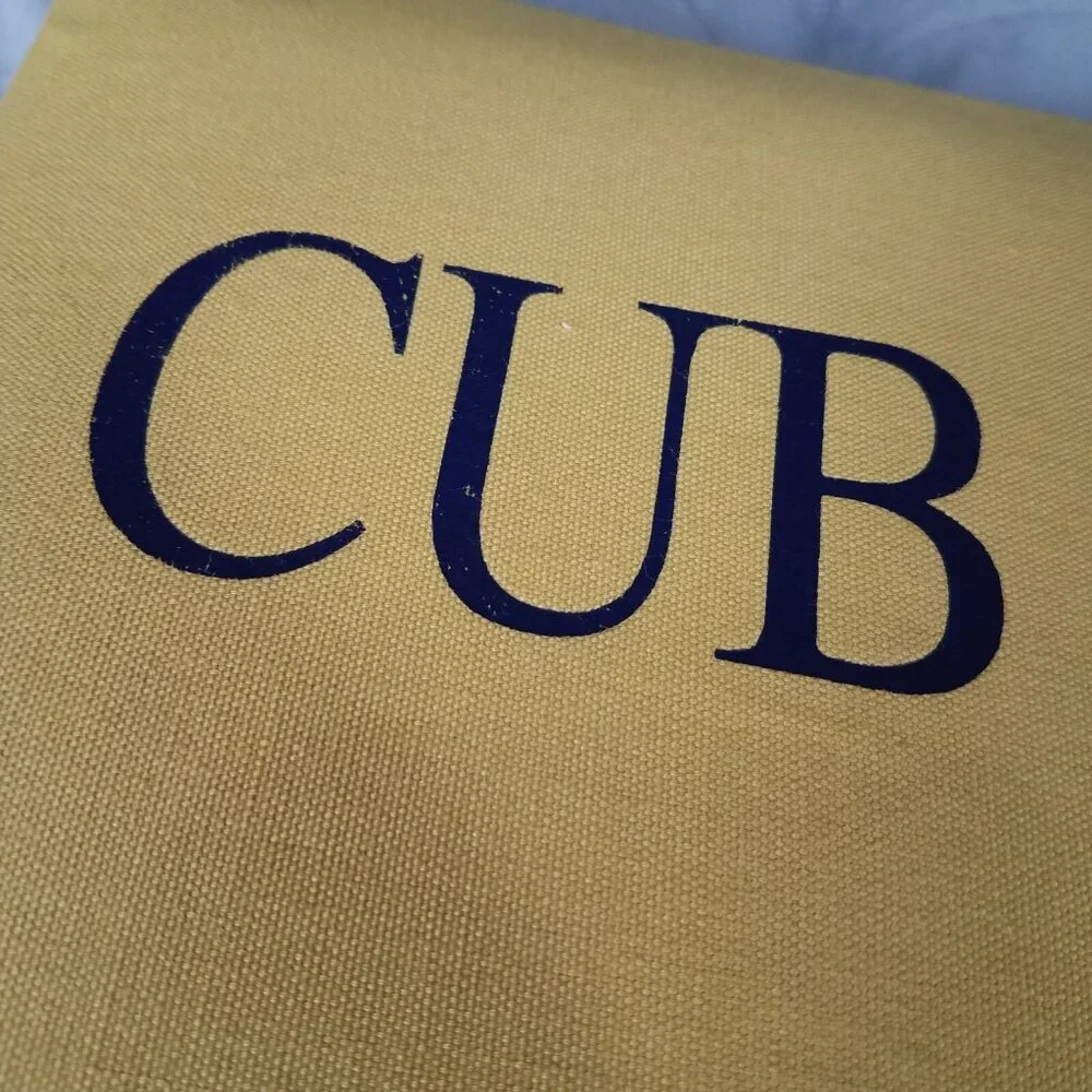 Boy Scouts Of America Cub Scouts Scrapbook Photo Album Yellow Blue Canvas